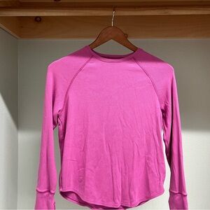 Zella Fuchsia Long Sleeve Top – Girls Size Large